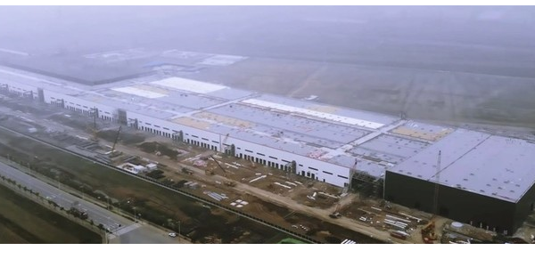 特斯拉：上海超级工厂的基建工程已经接近尾声