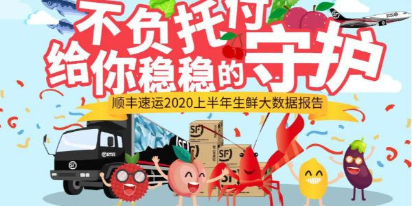 顺丰发布生鲜大数据报告：上半年共送出近2.5亿件快递